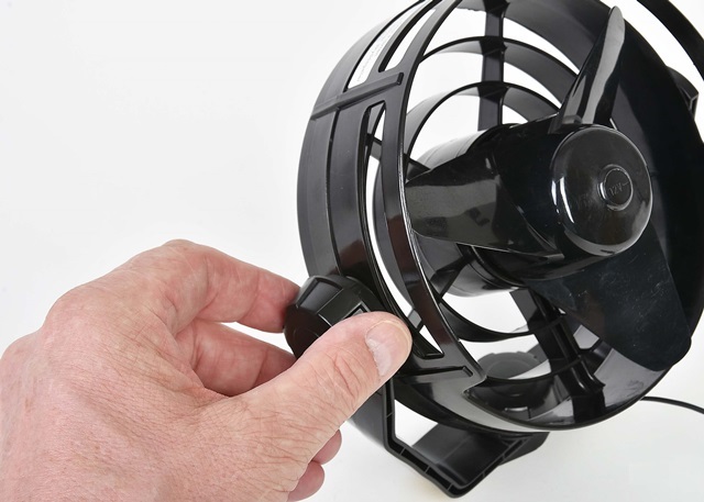 Ventilador HELLA Turbo Negro