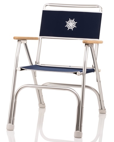 Silla Aluminio FORMA M100NB Azul