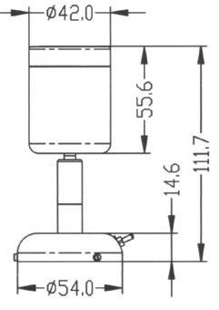 Aplique LED AAA 00821