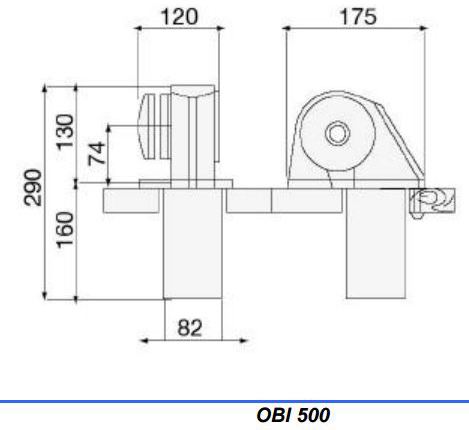 ITALWINCH Obi 500 6mm