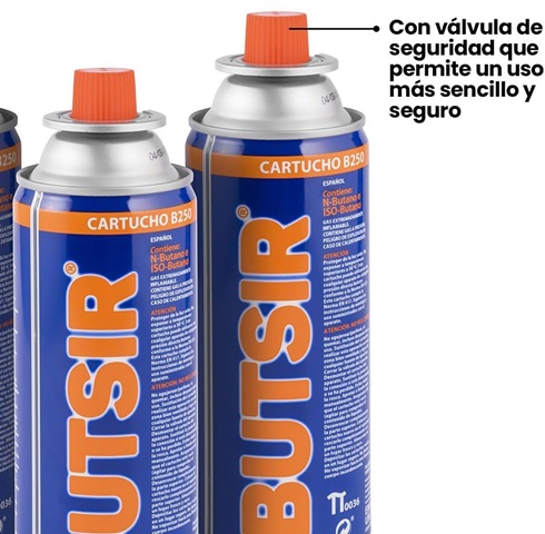 Cartucho Gas B250
