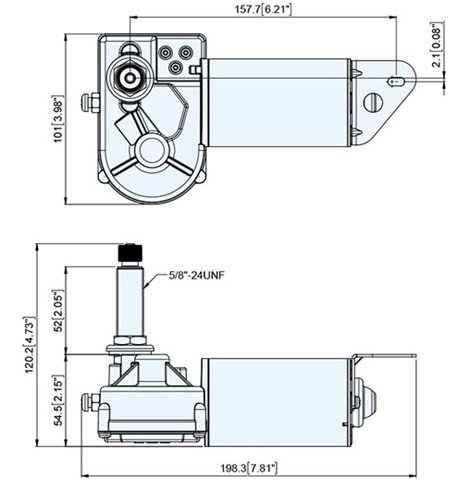Motor Limpiaparabrisas TMC 00902 51mm