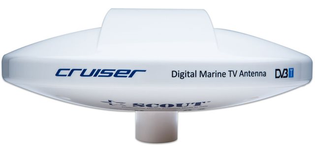 Antena TV SCOUT Cruiser Blanca