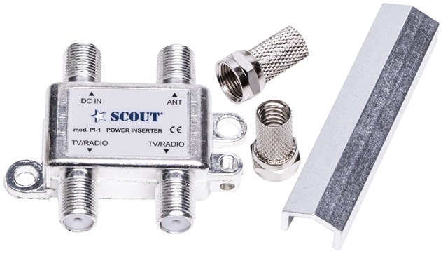 Antena TV SCOUT Wave Blanca