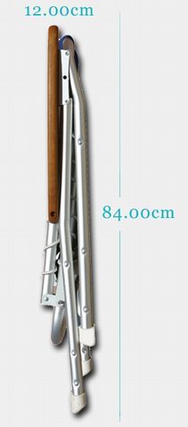Silla Aluminio FORMA M150G Gris