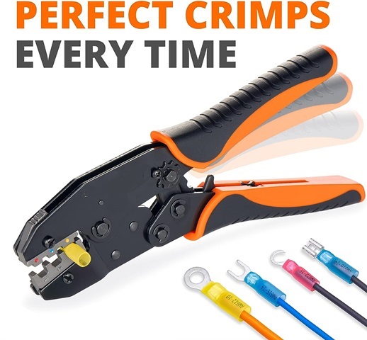 Alicate Crimpador Conector Termorretractil