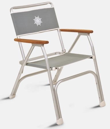 Silla Aluminio FORMA M100G Gris