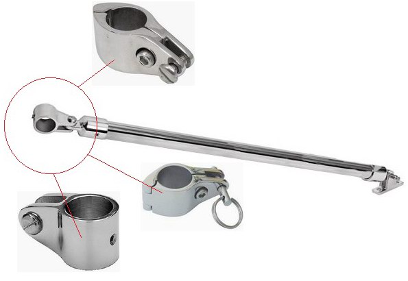Puntales Bimini Inox TESSILMARE