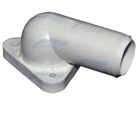Entronque Curvo Inodoro 12v