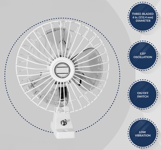 Ventilador Oscilante 6"