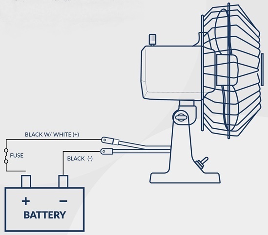 Ventilador Oscilante 6"