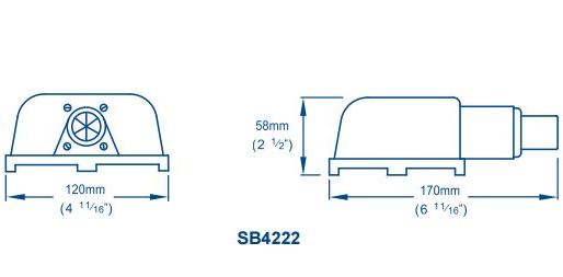 Rejilla Achique WHALE SB4222