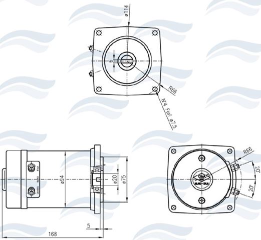 Motor CIMA 30834 700w 24v