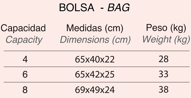 Balsa Duarry ISO 9650 Dynamic Saco