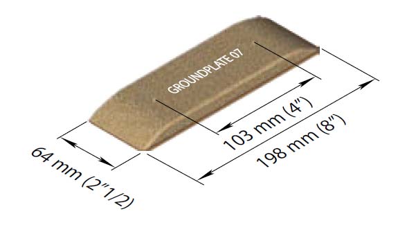 Placa Masa BANTEN C-49 198x64mm