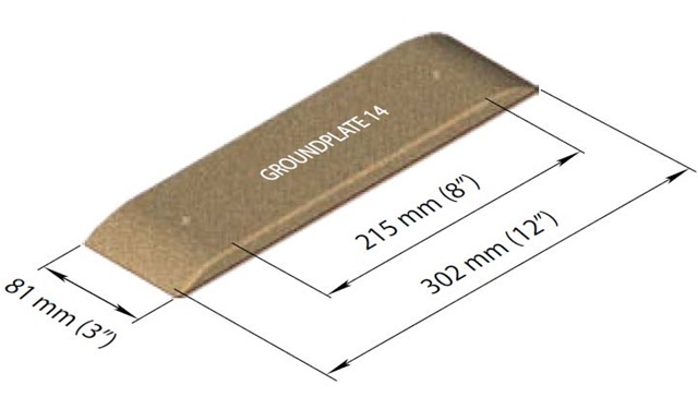 Placa Masa BANTEN C-48 302x81mm