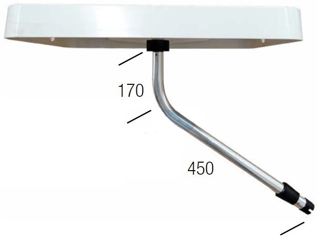 Mesa HOMFUL Soporte Curvo