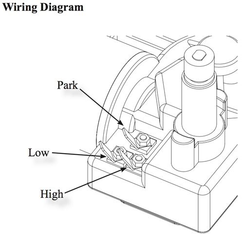 Motor Limpiaparabrisas TMC 00902 25mm