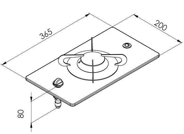 Cocina CAN PV1350