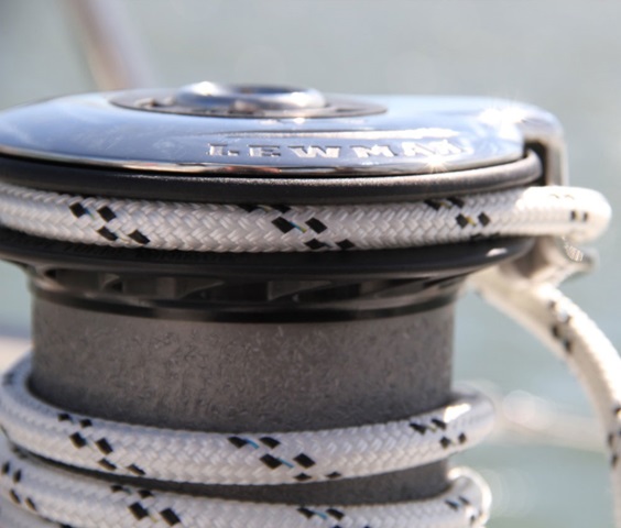 Winche LEWMAR EVO ST Aluminio Negro