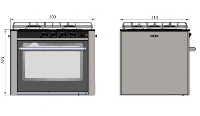 Cocina CAN CU3000