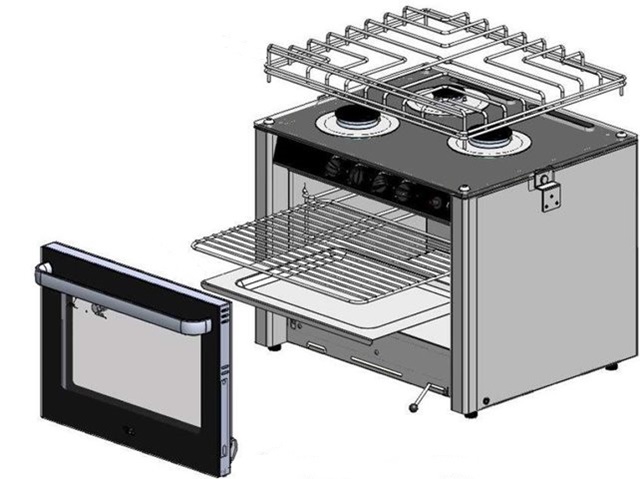 Cocina CAN CU3000