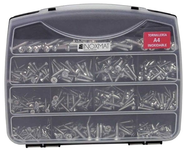 Caja Tornilleria Rosca Chapa