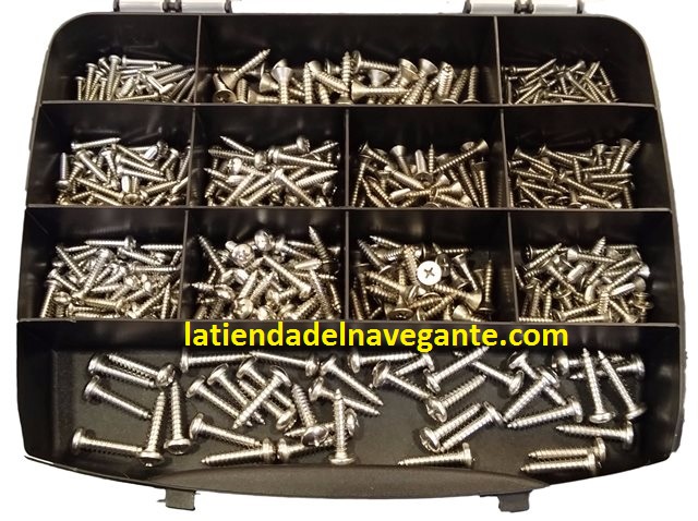 Caja Tornilleria Rosca Chapa