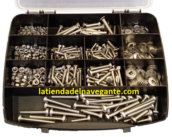 Caja Tornilleria Rosca Metrica