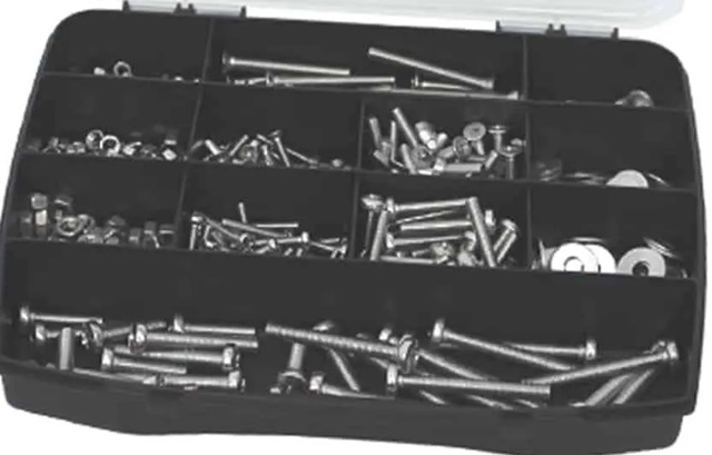 Caja Tornilleria Rosca Metrica