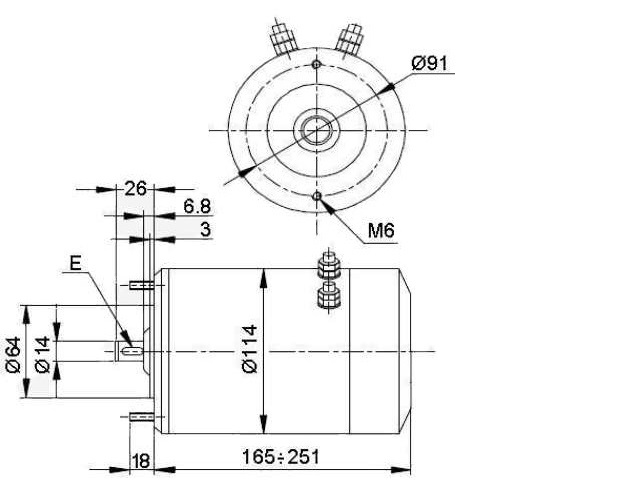 Motor LOFRANS 633512 1000W