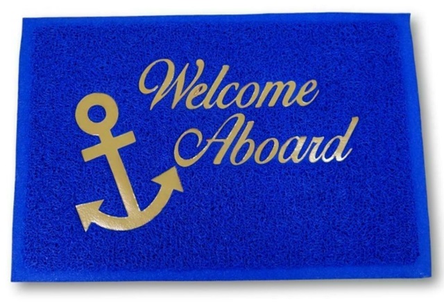Felpudo LALIZAS "Welcome ABoard"