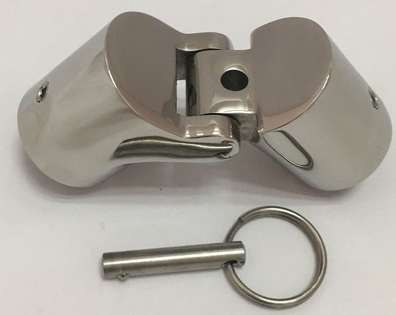 Bisagra Tubos Inox Pasador