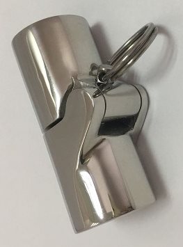 Bisagra Tubos Inox Pasador