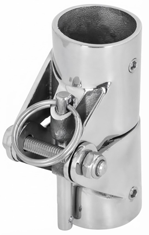 Bisagra Tubos Inox Pasador 30mm