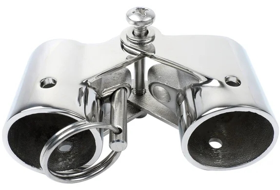 Bisagra Tubos Inox Pasador 30mm
