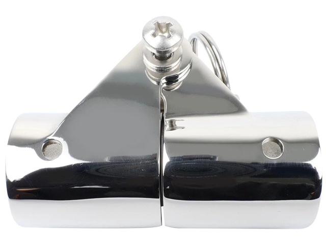 Bisagra Tubos Inox Pasador 30mm