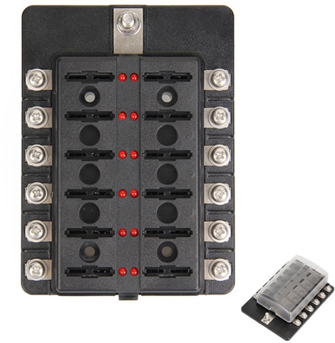 Caja Fusibles Tornillos