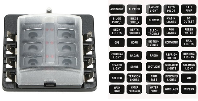 Caja Fusibles Faston