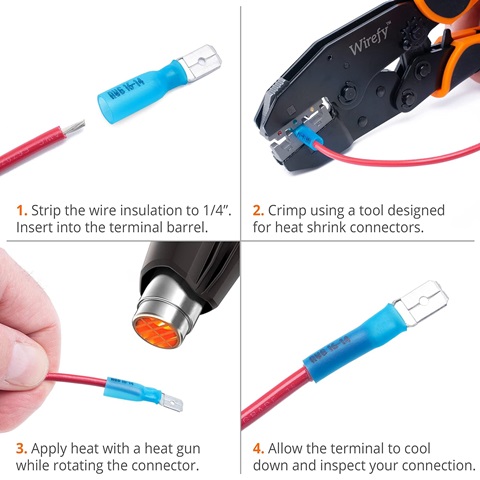 Conectores Faston Termoretractil