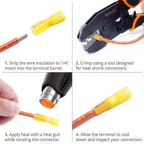 Conectores Faston Termoretractil