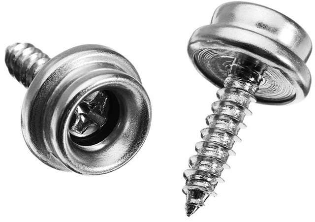 Broche Presion Laton Macho Tornillo