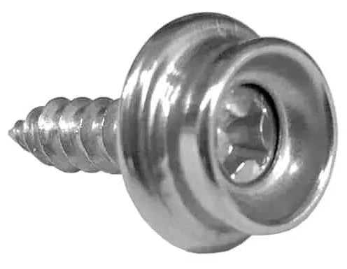 Broche Presion Laton Macho Tornillo