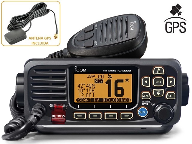 VHF ICOM IC-M330GE GPS