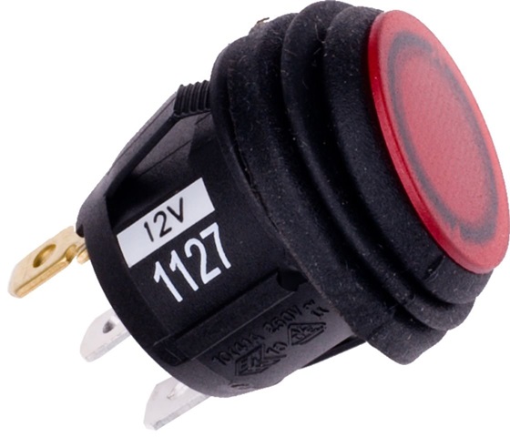 Interruptor Round Rocker
