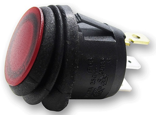 Interruptor Round Rocker