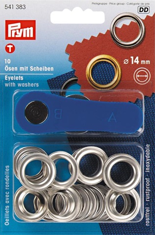 Ojales Laton PRYM 14mm