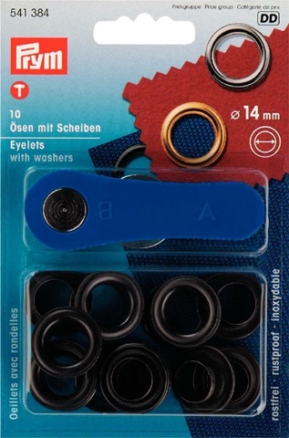 Ojales Laton PRYM 14mm