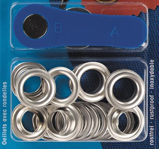 Ojales Laton PRYM 14mm