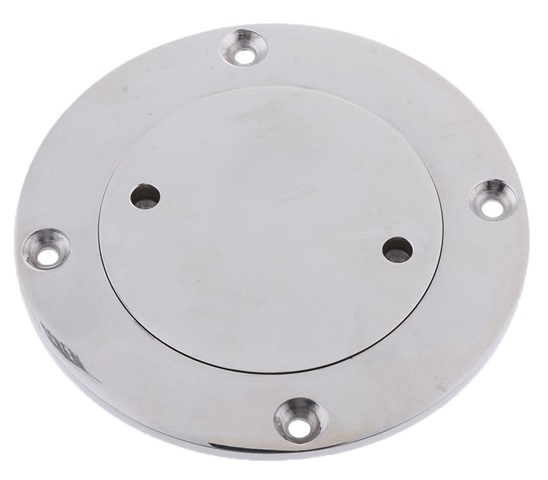 Tapa Registro Inox Llave
